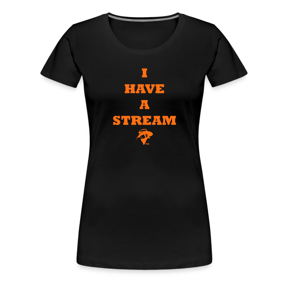 Frauen Premium T-Shirt - Schwarz