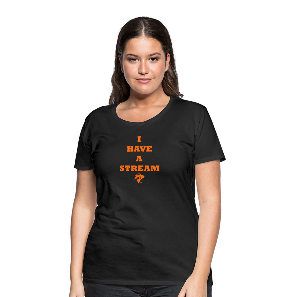 Frauen Premium T-Shirt - Schwarz