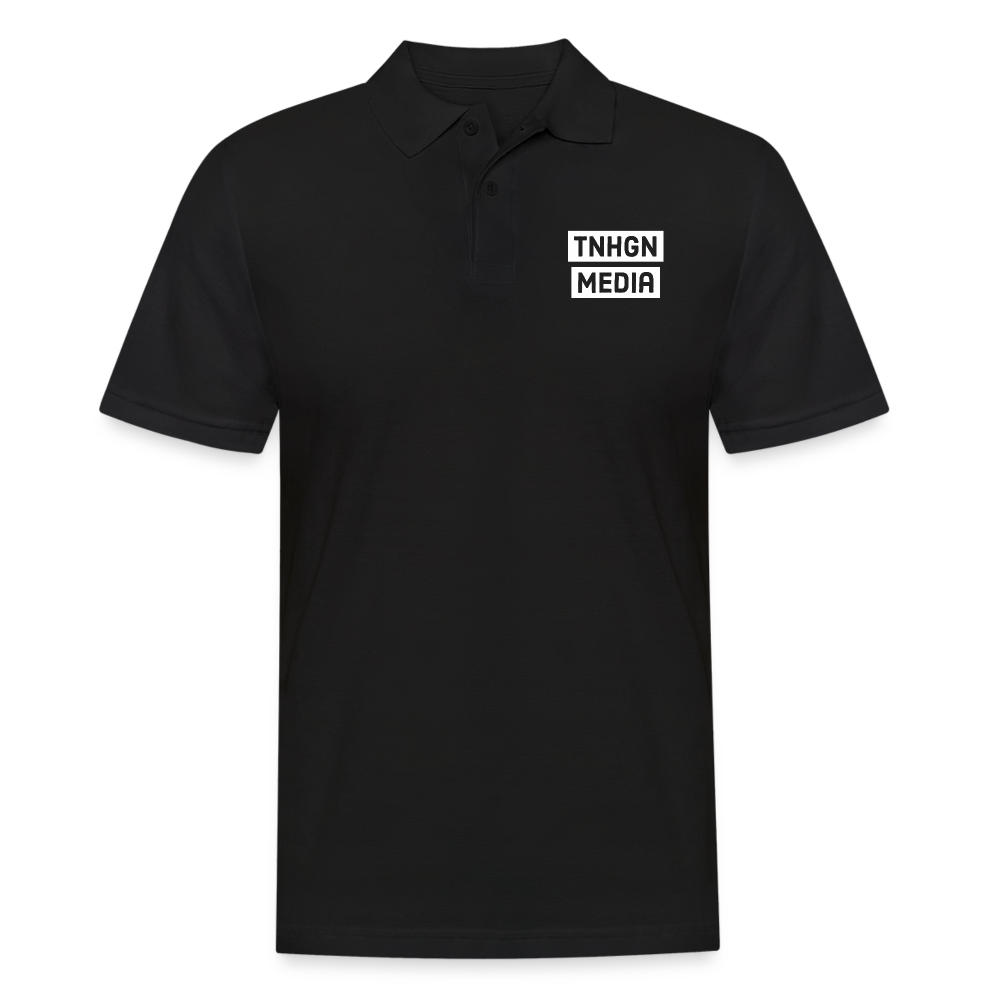 Männer Poloshirt - Schwarz